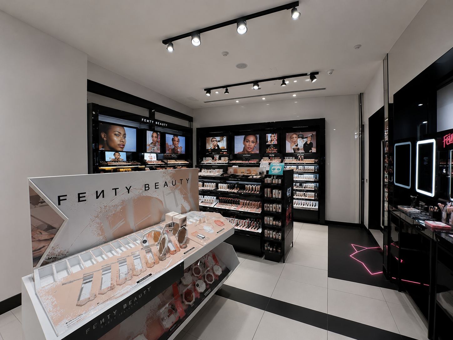 Interior da Batista Cosméticos
