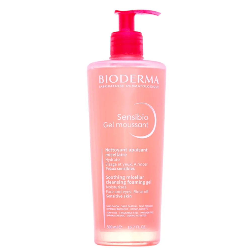 Gel de Limpeza Micelar Bioderma Sensibio Gel Moussant 500ml