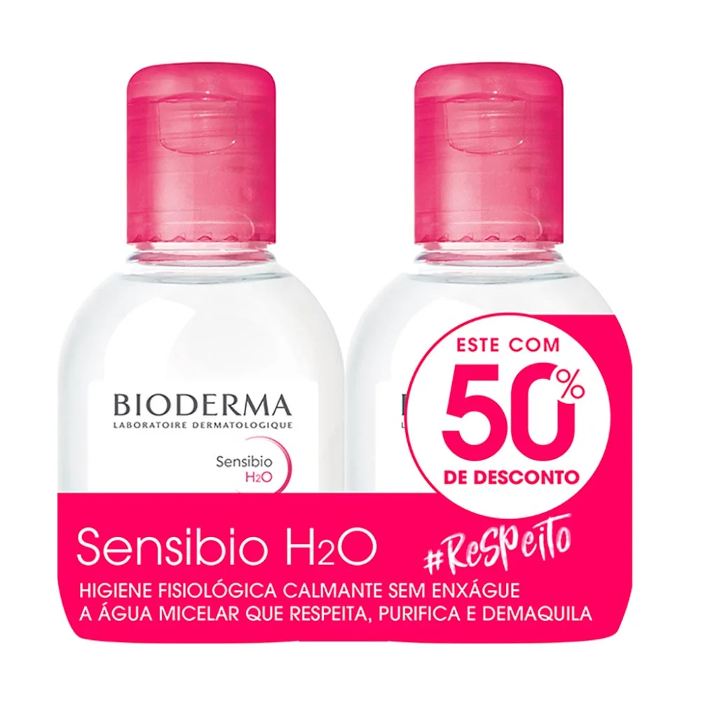 Bioderma Sensibio H2O Água Micelar Calmante Kit