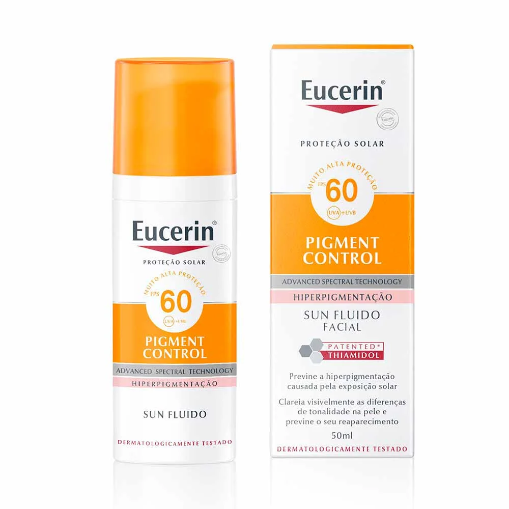 EUCERIN Protetor Solar Facial Antimanchas Pigment Control FPS60 50ml