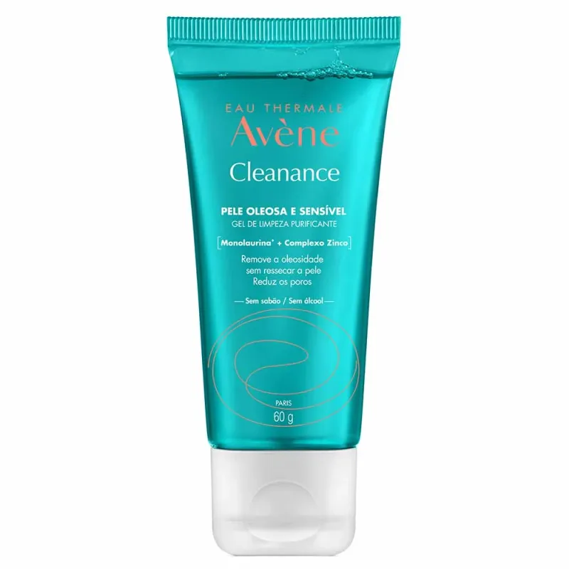 Avène Cleanance Gel de Limpeza Facial 60ml