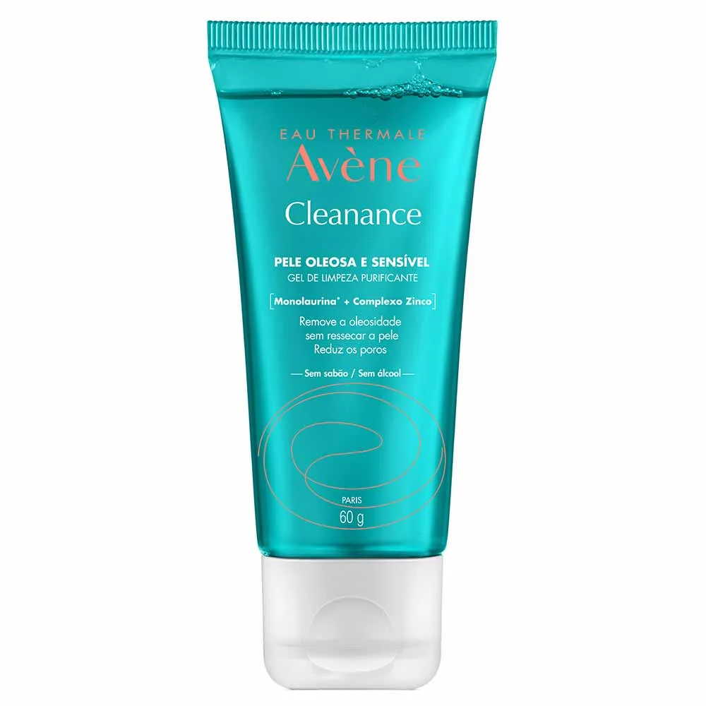 Avène Cleanance Gel de Limpeza Facial 60ml