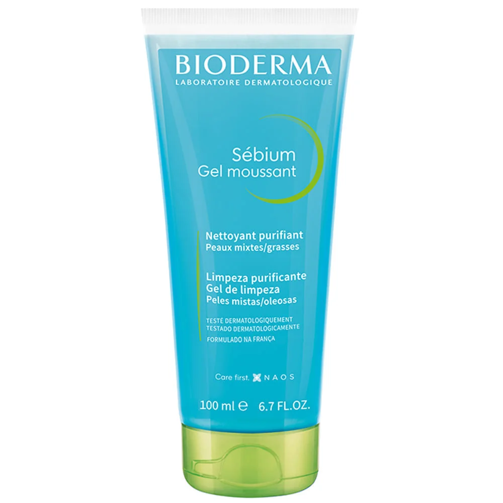 Bioderma Gel de Limpeza Facial Antioleosidade Sébium Gel Moussant 100ml