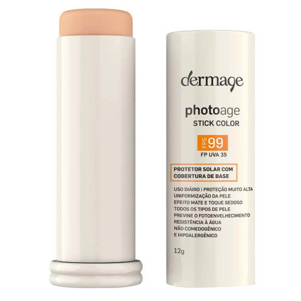 Protetor Solar com Cor Dermage – Photoage Stick Color FPS99 Claro