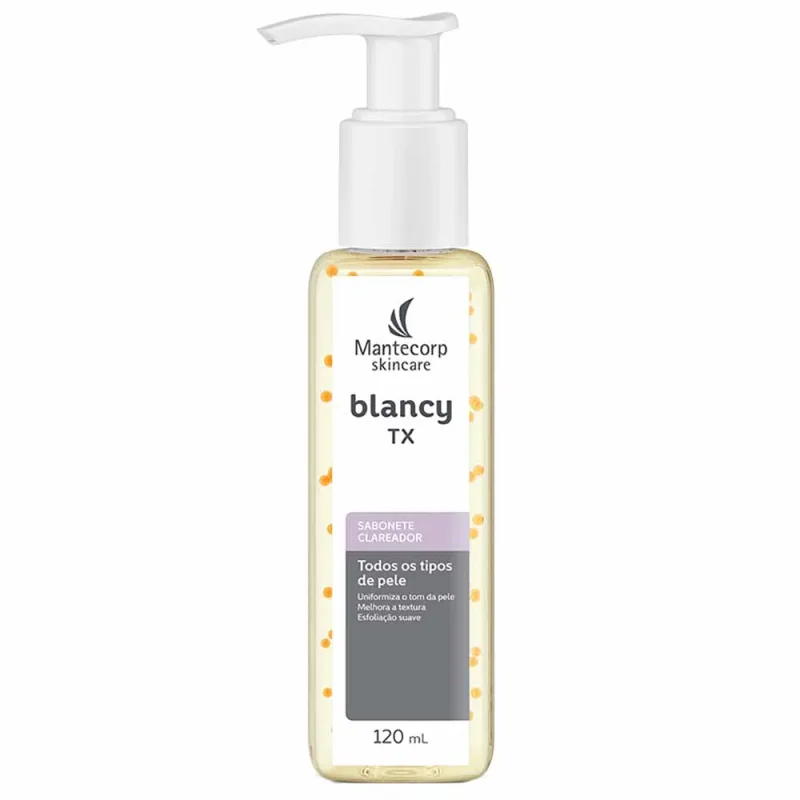 Sabonete Facial Clareador Mantecorp Skincare Blancy TX Cleanser 120ml