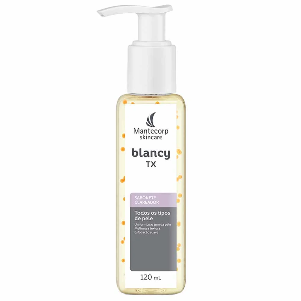 Sabonete Facial Clareador Mantecorp Skincare Blancy TX Cleanser 120ml