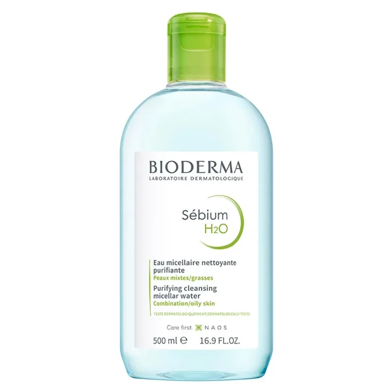 Água Micelar Antioleosidade Bioderma Sébium H2O 500ml