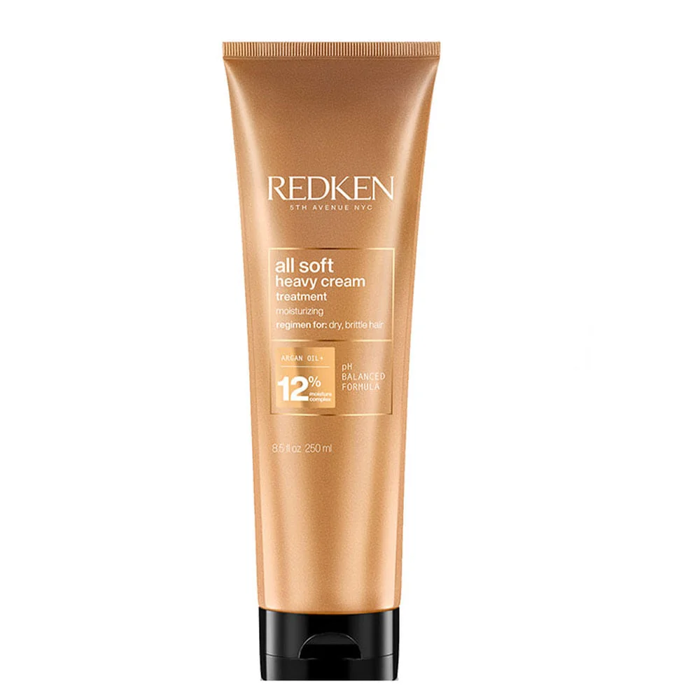 Máscara de Tratamento Anti-Frizz para Cabelos Secos Redken All Soft Heavy Cream 250ml