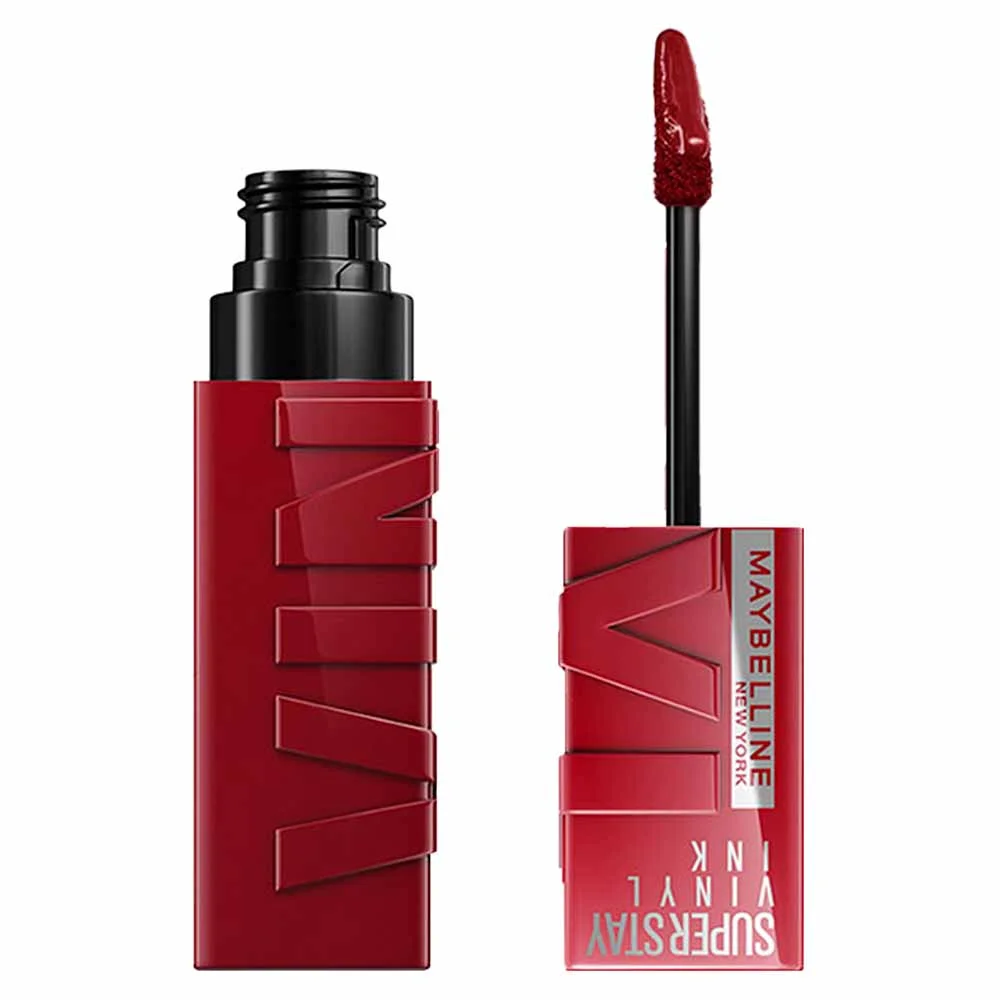 Batom Líquido Longa Duração Efeito Gloss Acabamento Espelhado Maybelline SuperStay Vinyl Ink 4.2ml Lippy