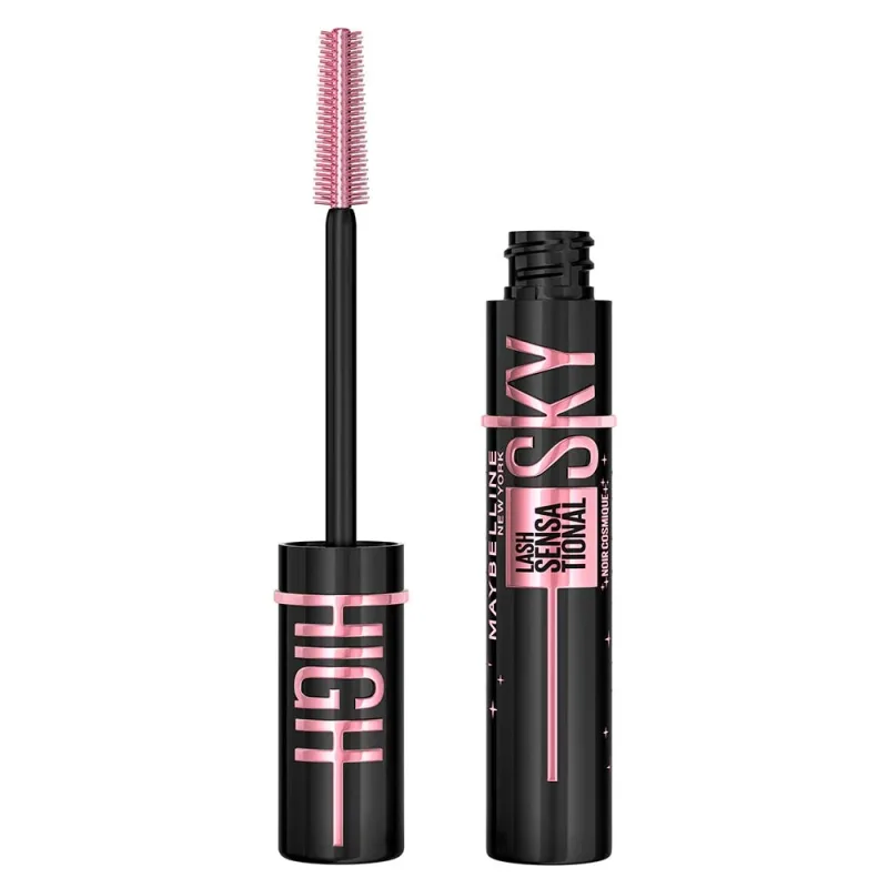 Máscara de Cílios Lavável Maybelline NY Lash Sensational Sky High Cosmic Black 7.2ml 1 Un
